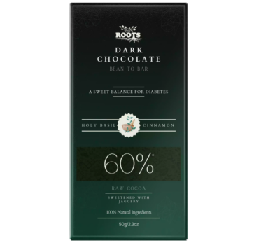 Diabetes-Friendly Dark Chocolate – 60% Cocoa